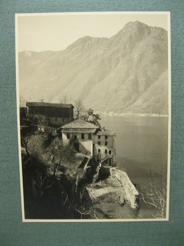 Lago di Como. Dalla strada Bellagio. Tre fotografie originali